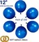 Blue Balloons 100 Pack 12 Inch Blue Latex Party Balloon Round Helium Blue Ballons for Birthday Graduation Baby Shower Baseball Nautical Gender Reveal Wedding Party Decorations